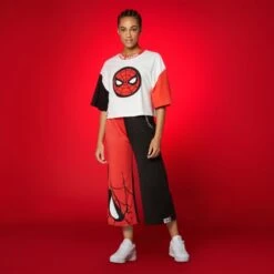 Disney Nouveaux Modelès T-shirt Spider-Man Pour Adultes -Disney 2325049490027M 2