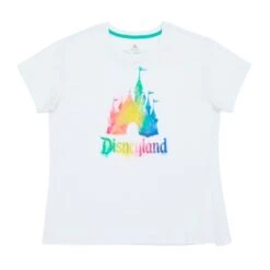 Nouveau Disneyland Resort T-shirt Watercolour Pour Femmes