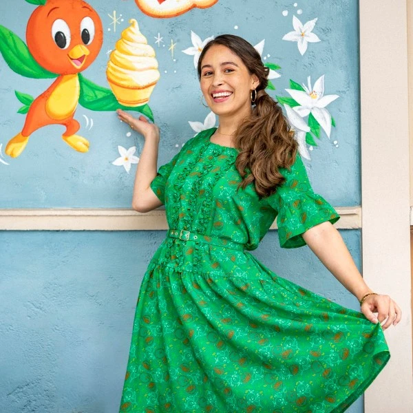 Magasin En Ligne Disneyland Robe Orange Bird Pour Femmes 4 Magasin En Ligne Disneyland Robe Orange Bird Pour Femmes – Image 2
