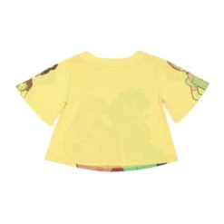 Magasin En Ligne T-shirt Princesses Disney Jaune Pour Enfants -Disney 2328049220082M 2