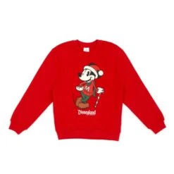 Disney Vente En Ligne Sweatshirt De Noël Mickey Style Vintage Pour Enfants