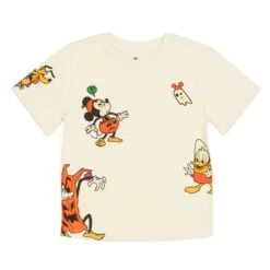 Disney Nouveau Style T-shirt Mickey Et Ses Amis Halloween Pour Enfants