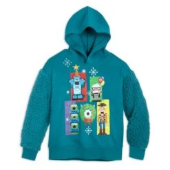 Disney Nouveau Style Sweatshirt Pixar Holiday à Capuche Pour Enfants