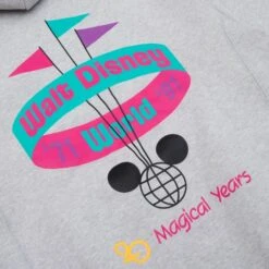 Vente Chaleur Walt Disney World Sweatshirt 20th Anniversary à Capuche Pour Adultes -Disney 2403046859785M 5