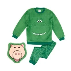Disney Promotions Ensemble Pyjama Et Coussin Rex Et Bayonne Pour Enfants, Toy Story