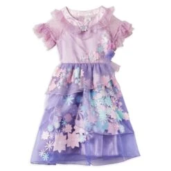 Disney Nouveaux Produits Déguisement Isabela Pour Enfants, Encanto : La Fantastique Famille Madrigal