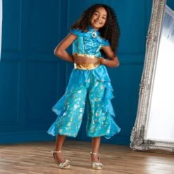 Disney Vente Chaleur Déguisement Jasmine Pour Enfants, Aladdin 8 Disney Vente Chaleur Déguisement Jasmine Pour Enfants, Aladdin -Disney 2841046580069M 1