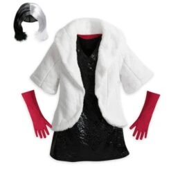 Disney Vente Chaleur Costume Cruella D’Enfer Pour Enfants, Les 101 Dalmatiens -Disney 2841052900002M 1