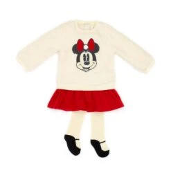 Disney Magasin En Ligne Tenue De Noël Minnie Style Vintage Pour Bébés