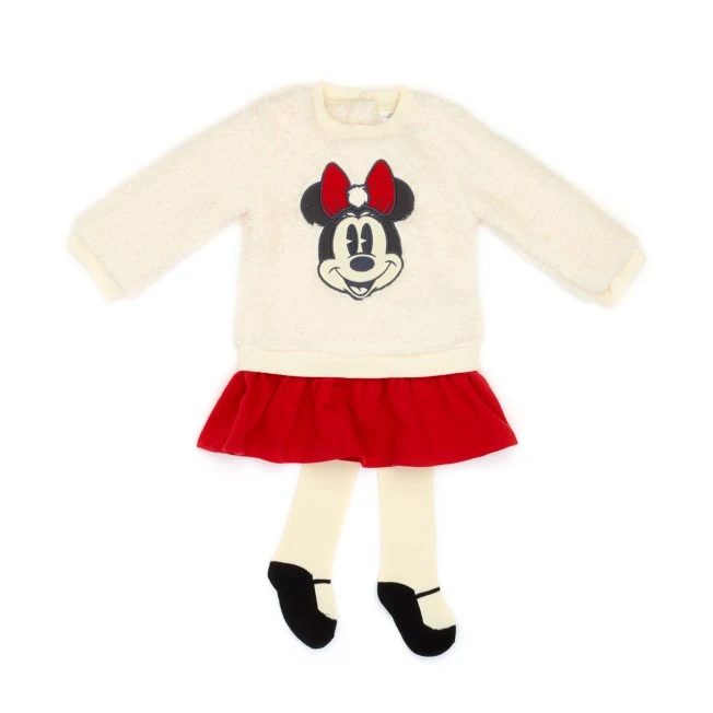 Disney Magasin En Ligne Tenue De Noël Minnie Style Vintage Pour Bébés 3 Disney Magasin En Ligne Tenue De Noël Minnie Style Vintage Pour Bébés