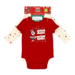 Disney Meilleures Ventes Ensemble Bodys Et Bas De Noël Minnie Style Vintage Pour Bébés 13 Disney Meilleures Ventes Ensemble Bodys Et Bas De Noël Minnie Style Vintage Pour Bébés -Disney 4042051400336M 5