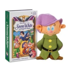 Disney Nouveau Style Petite Peluche VHS Simplet, Blanche Neige Et Les Sept Nains
