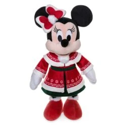 Disney Vente Chaleur Peluche Minnie De Taille Moyenne Spéciale Noël