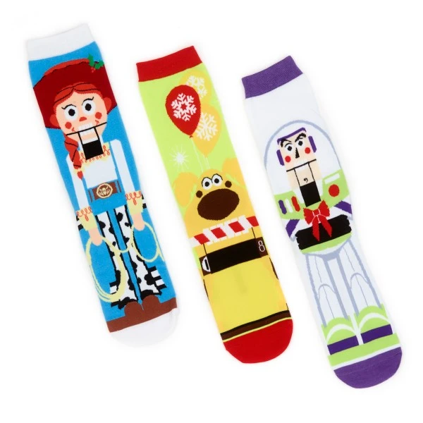 Nouveau Chaussettes Disney Pixar Casse-Noisette, Lot De 6 4 Nouveau Chaussettes Disney Pixar Casse-Noisette, Lot De 6 – Image 2
