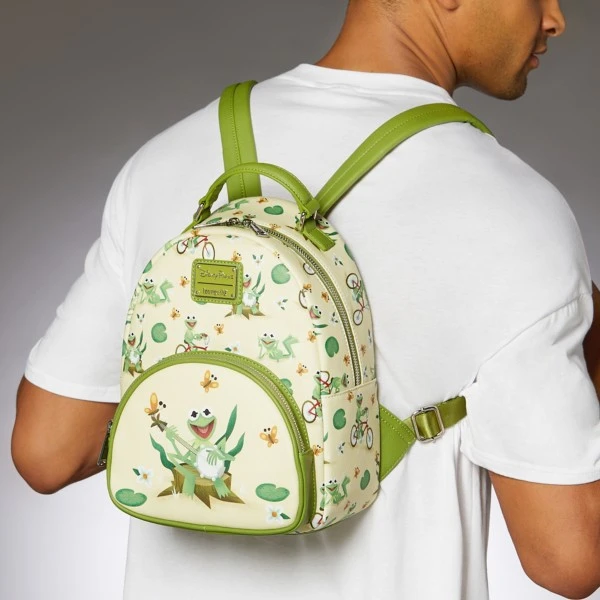 Disney Promotions Loungefly Mini Sac à Dos Kermit La Grenouille, Muppets 4 Disney Promotions Loungefly Mini Sac à Dos Kermit La Grenouille, Muppets – Image 2