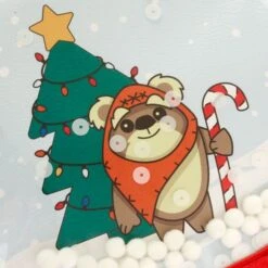 Disney Vente Chaude Loungefly Sac Wicket à Bandoulière Festif, Star Wars -Disney 427243307770 3