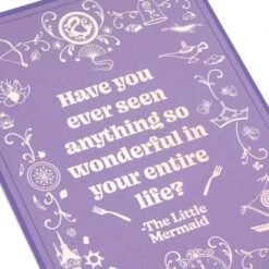 Disney Nouveau Style Ensemble Pince à Cheveux, Collier Et Carte Postale La Petite Sirène -Disney 427272785624 7