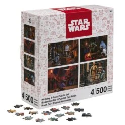 Disney Meilleures Ventes Ensemble De 4 Puzzles Star Wars Holiday