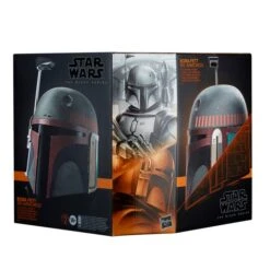 Disney Boutique En Ligne Hasbro Casque électronique Deluxe Boba Fett The Black Series, Star Wars: The Mandalorian -Disney 461063582733 3