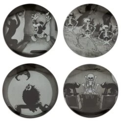 Disney Vente Chaude Set D’assiettes La Danse Macabre