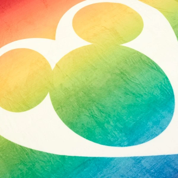 Disney Nouveau Style Jeté Pride Mickey En Polaire 4 Disney Nouveau Style Jeté Pride Mickey En Polaire – Image 2