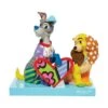 Disney Vente Chaleur Enesco Figurine Britto La Belle Et Le Clochard -Disney 465052497381