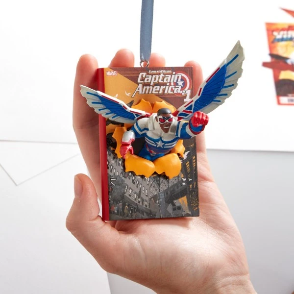 Disney Vente Chaleur Décoration Captain America à Suspendre, Falcon Et Le Soldat De L’hiver 4 Disney Vente Chaleur Décoration Captain America à Suspendre, Falcon Et Le Soldat De L’hiver – Image 2