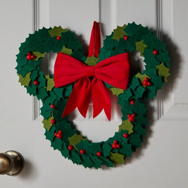 Disney Vente Chaleur Couronne De Noël Vintage Mickey Mouse 4 Disney Vente Chaleur Couronne De Noël Vintage Mickey Mouse – Image 2