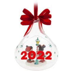 Disney Vente En Ligne Décoration De Noël à Suspendre Mickey Et Minnie 2022 Style Vintage -Disney 465063295303 2