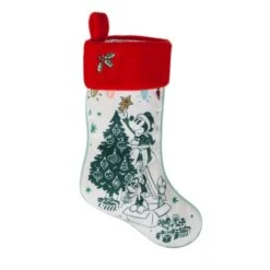 Disney Magasin En Ligne Chaussette De Noël Mickey Et Pluto Style Vintage