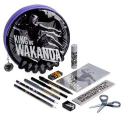Disney Nouveau Style Kit De Fournitures Black Panther Zippé