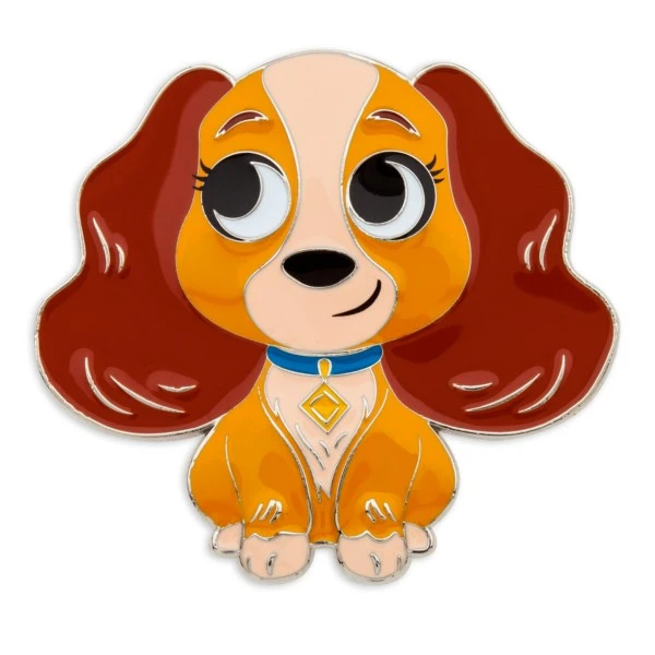 Nouveau Style Disney Store Ensemble De Pin’s VHS Lady, La Belle Et Le Clochard 5 Nouveau Style Disney Store Ensemble De Pin’s VHS Lady, La Belle Et Le Clochard – Image 3