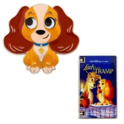 Nouveau Style Disney Store Ensemble De Pin’s VHS Lady, La Belle Et Le Clochard