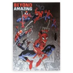 Disney Nouveaux Modelès Cahier Spider-Man 60e Anniversaire