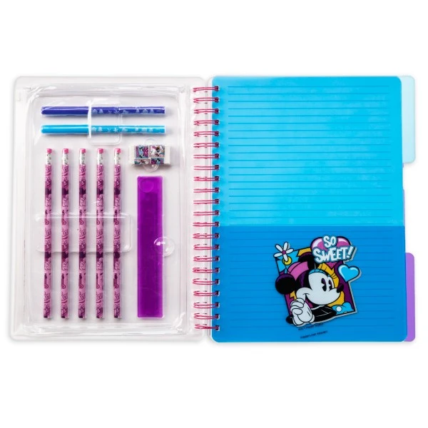 Disney Vente Chaude Ensemble Cahier Et Fournitures Minnie Mouse 4 Disney Vente Chaude Ensemble Cahier Et Fournitures Minnie Mouse – Image 2